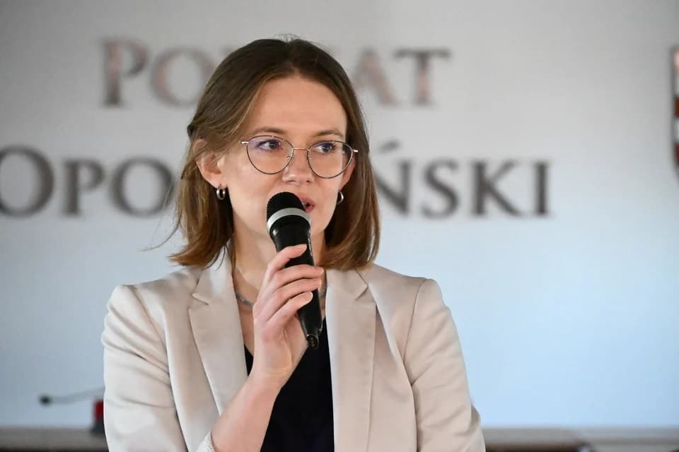 Warsztaty dla młodzieży ze szkół powiatu opoczyńskiego w Starostwie Powiatowym w Opocznie