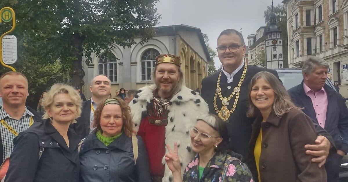 Skierniewicka młodzież z Samorządowej Szkoły Muzycznej zagrała na Höhlerfest w Gerze