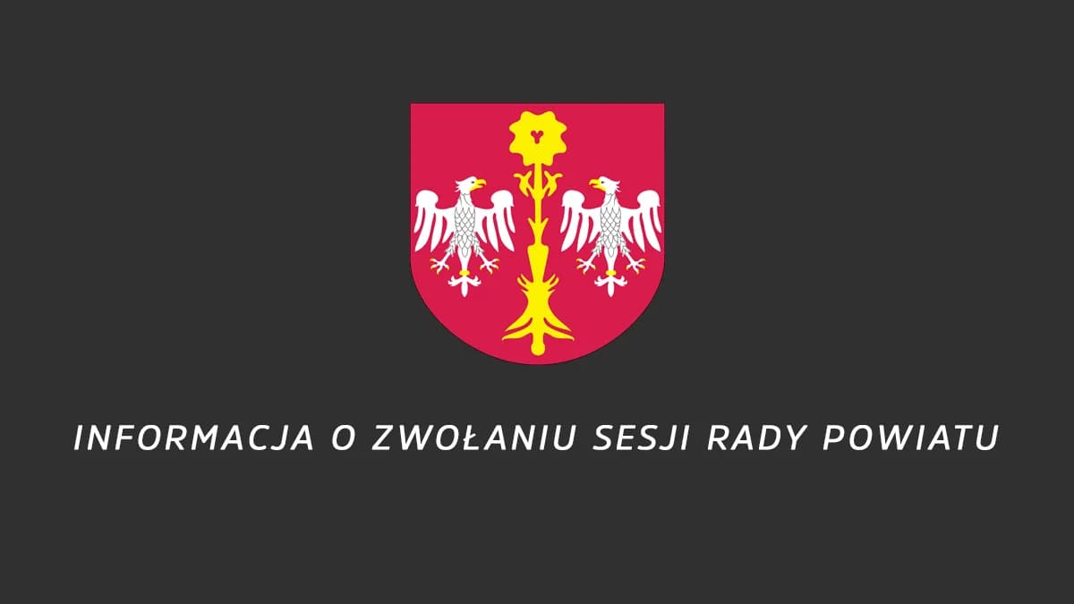 XXX sesja Rady Powiatu Skierniewickiego zaplanowana na 1 października 2026 roku