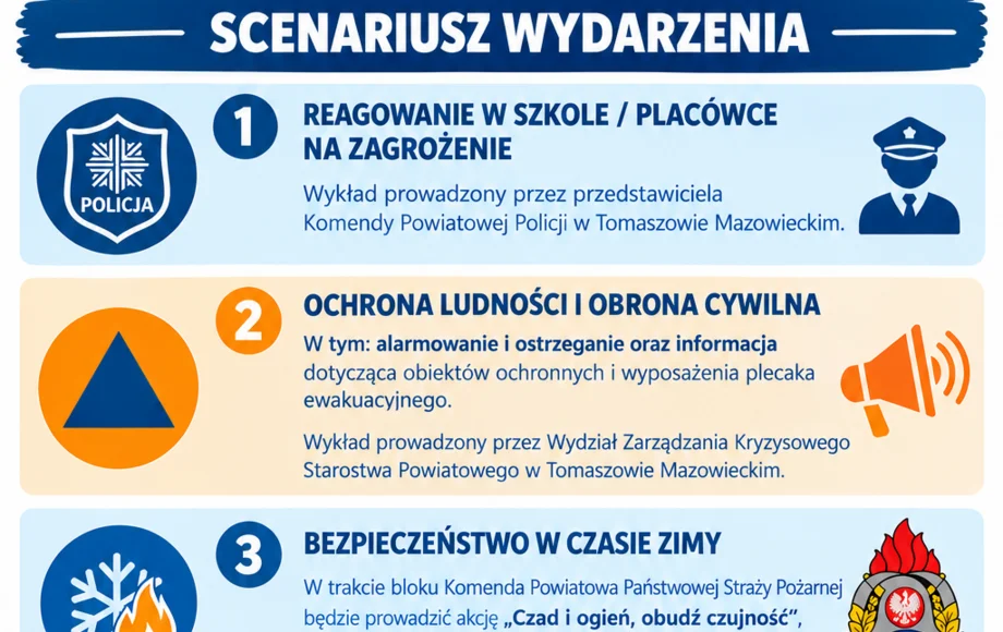 Krajowy Trening Rodzinny w Tomaszowie Mazowieckim: bezpłatne spotkanie o gotowości kryzysowej